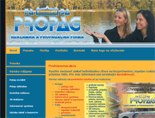 Tablet Screenshot of fabapropag.sk